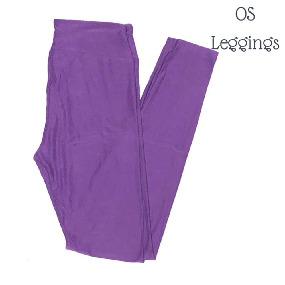 Purple LuLaRoe Leggings, One Size, NWT